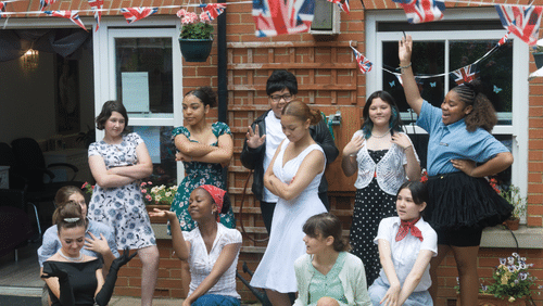 Performance Troupe Celebrates Platinum Jubilee with Care Home Visits